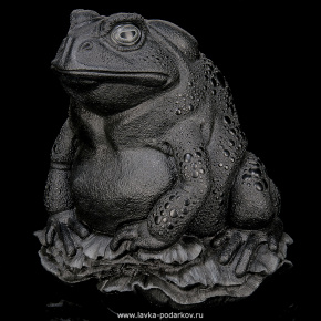 Скульптура из натурального камня "Жаба". Стеатит, фотография 0. Интернет-магазин ЛАВКА ПОДАРКОВ